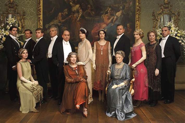 The Downton Abbey Crawley Family and Relatives
