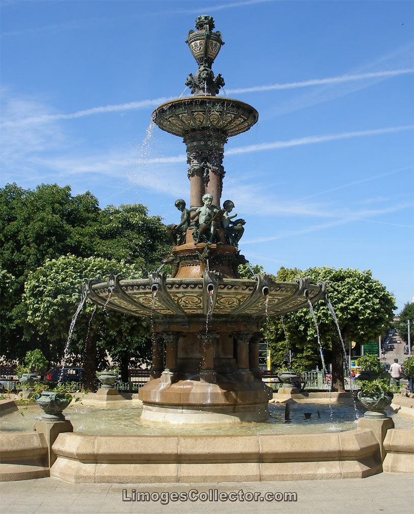 Fountain Limoges France