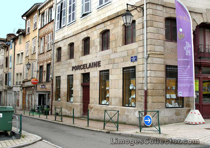 Porcelain Shop in Limoges France