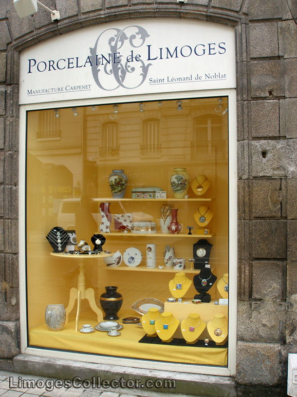 Shop Window in Limoges France